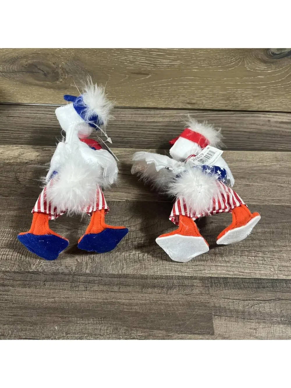 Annalee Stars and Stripes Girl & Boy Duck 6 Inch 2019 - Picture 3 of 5